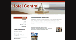 Desktop Screenshot of hotel-central-wesseling.com